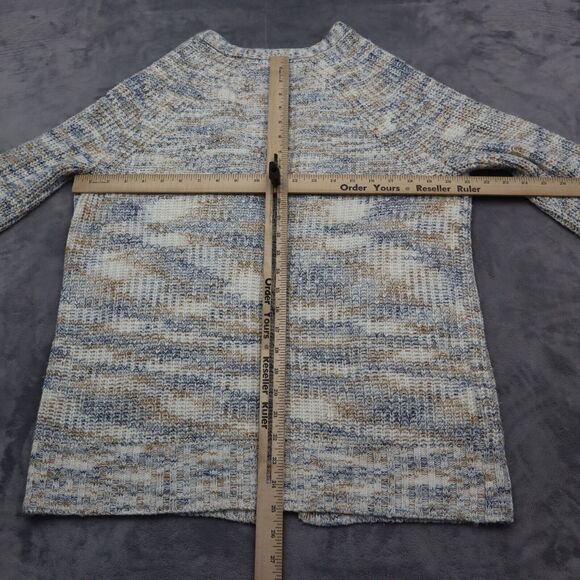 Sky Sparrow Sweater Womens M Gray Long Sleeve Open Front Knitted Cardigan - Picture 3 of 16